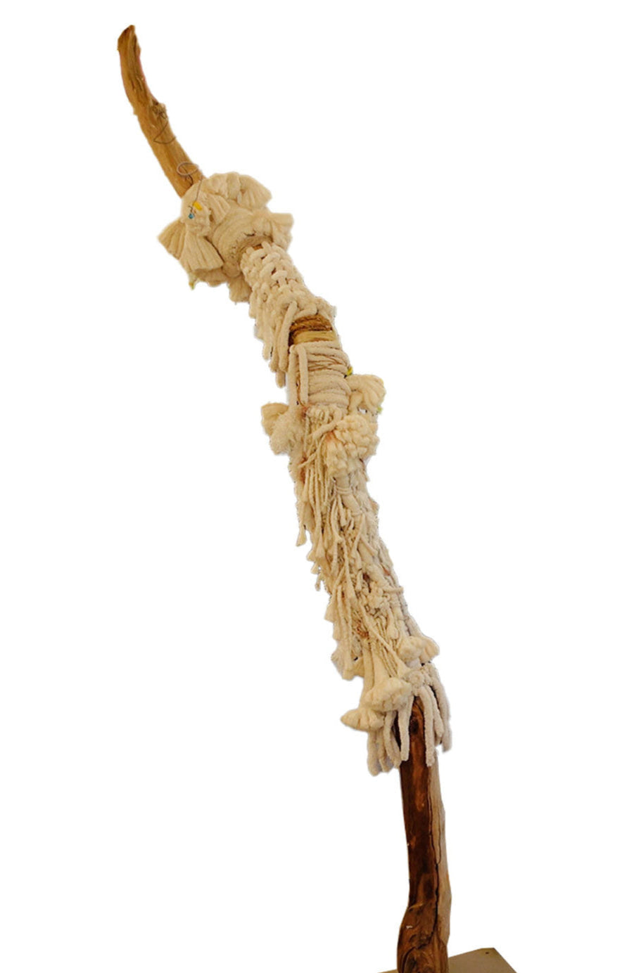 Driftwood mixed-media sculpture